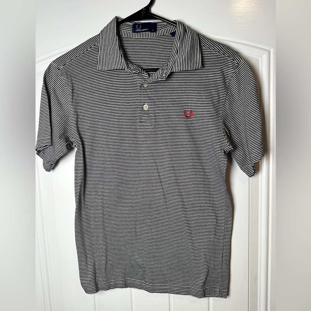 Vintage Fred Perry Striped Polo